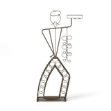 Unique Design Wine Bakers Rack, Freestanding Wine Rack With Storage Bottle, Wine Storage Home Bar For Liquor And Wine, Organizer For Kitchen, Dining Room