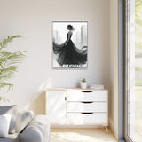 Stunning Framed Canvas Art - "BREATH TAKING" - Elegant Wall Decor, Modern Home Art, Gift for Her, Fashion Art Piece, Stylish Decor