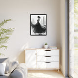 Stunning Framed Canvas Art - "BREATH TAKING" - Elegant Wall Decor, Modern Home Art, Gift for Her, Fashion Art Piece, Stylish Decor