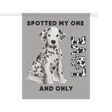 Dog Love Garden Banner, Outdoor Decor for Pet Lovers, Home & Garden Flag, Puppy Gift, Personalized Dog Decorations