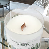 Frosted Luxurious Home Décor Candle 2025
