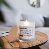 Frosted Luxurious Home Décor Candle 2025