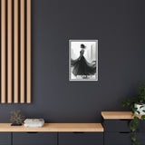 Stunning Framed Canvas Art - "BREATH TAKING" - Elegant Wall Decor, Modern Home Art, Gift for Her, Fashion Art Piece, Stylish Decor