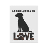 Dog Lover Garden Banner, Outdoor Decor for Pet Owners, Paw Print Yard Sign, Cute Home Decor, Labradors Decoration
