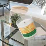 Frosted Luxurious Home Décor Candle 2025