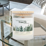 Frosted Luxurious Home Décor Candle 2025