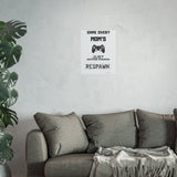 Gaming Mom Poster - Fun Wall Art for Gamers, Motivational Decor, Video Game Room, Mother's Day Gift, Unique Home Decor