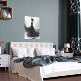 Elegant Silk Wall Poster, Breath Taking Art Piece for Home Decor, Stylish Interior Design, Gift for Art Lovers, Modern Aesthetic,