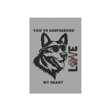 Cute Dog Love Garden Banner, Pet Lover Decor, Outdoor Flag, Heartwarming Home Decoration, Gift for Dog Owners