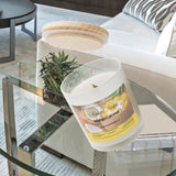 Frosted Luxurious Home Décor Candle 2025