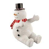 Snowman Wine Holder, Tabletop Wine Racks, Wine Bottle Holder With Handles Reusables Wine Bags, Unique Wine Bottle Holder, Tabletop Wine Racks For Bar Home Display And Decorations