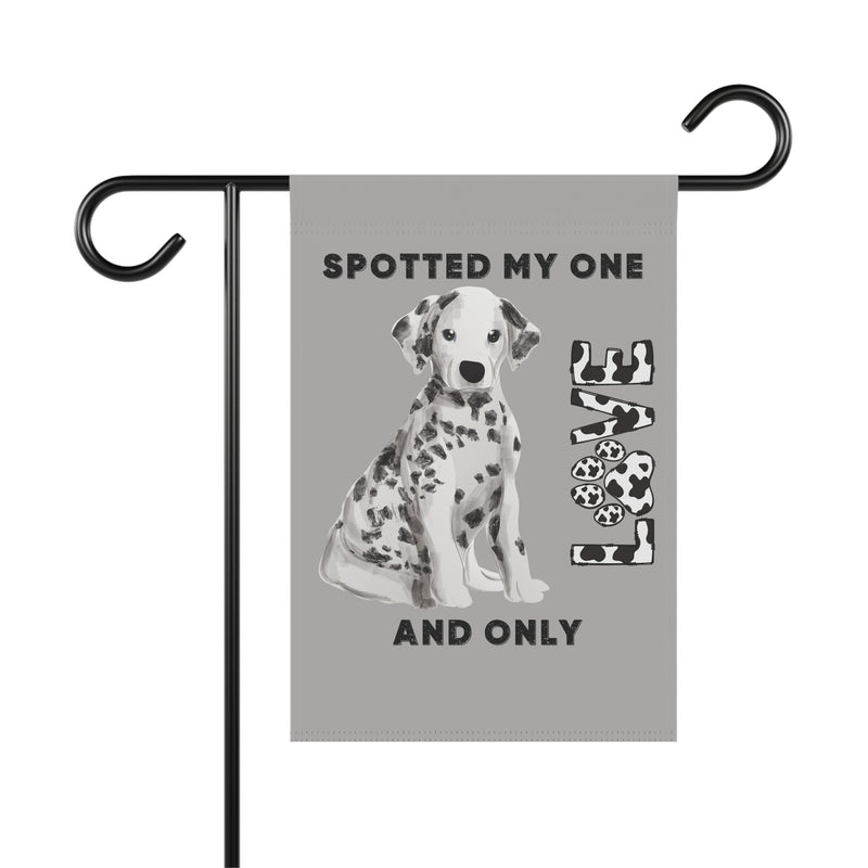 Dog Love Garden Banner, Outdoor Decor for Pet Lovers, Home & Garden Flag, Puppy Gift, Personalized Dog Decorations