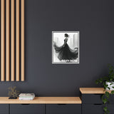 Stunning Framed Canvas Art - "BREATH TAKING" - Elegant Wall Decor, Modern Home Art, Gift for Her, Fashion Art Piece, Stylish Decor