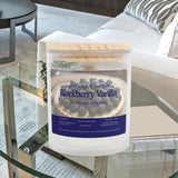Frosted Luxurious Home Décor Candle 2025