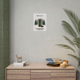 Humorous Nature-Themed Rolled Posters, Hiking Decor, Trail Enthusiast Gift, Cabin Wall Art, Adventure Poster