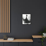 Stunning Framed Canvas Art - "BREATH TAKING" - Elegant Wall Decor, Modern Home Art, Gift for Her, Fashion Art Piece, Stylish Decor