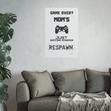 Gaming Mom Poster - Fun Wall Art for Gamers, Motivational Decor, Video Game Room, Mother's Day Gift, Unique Home Decor