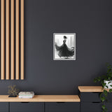 Stunning Framed Canvas Art - "BREATH TAKING" - Elegant Wall Decor, Modern Home Art, Gift for Her, Fashion Art Piece, Stylish Decor