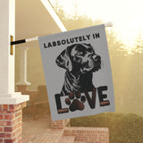 Dog Lover's Garden Banner, Outdoor Decor, Pet Accessories, Welcome Sign, Home & Garden, Animal Enthusiast Gift