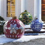Outdoor Christmas Ornament Ball