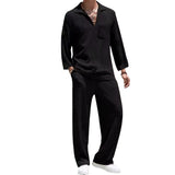 New Casual Shirt Trousers Men's Commuter Suit