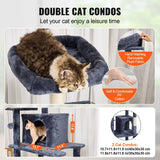 VEVOR Cat Tree Cat Tower With Condos