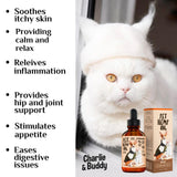 Charlie Buddy H–µmp Oil for Dogs Cats Hi—Ä and J–æint Supp–ært and