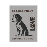 Beagle Garden Banner - Perfect for Dog Lovers, Pet Memorials, Family Home, Animal Lovers, Outdoor Decor