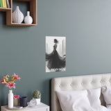 Elegant Silk Wall Poster, Breath Taking Art Piece for Home Decor, Stylish Interior Design, Gift for Art Lovers, Modern Aesthetic,