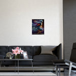 Abstract Motivational Wall Art Poster - Print Quality Close Up | Iron Phoenix GHG Customs