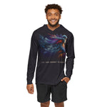 Men's Motivational Sports Hoodie — 'It's Your Moment to Awaken' Dynamic Runner Design