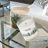Frosted  Luxurious Home Décor Candle 2025