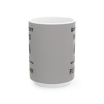 Funny Ceramic Mug for Coffee Lovers, Gift for Dad, Humorous Drinkware, Birthday Present, Office Desk Decor