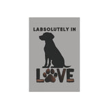 Dog Lover Garden Banner, Outdoor Decor for Pet Owners, Paw Print Yard Sign, Cute Home Decor, Labradors Decoration