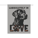 Dog Lover's Garden Banner, Outdoor Decor, Pet Accessories, Welcome Sign, Home & Garden, Animal Enthusiast Gift