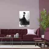 Elegant Silk Wall Poster, Breath Taking Art Piece for Home Decor, Stylish Interior Design, Gift for Art Lovers, Modern Aesthetic,