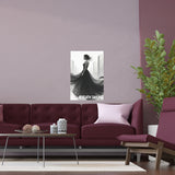 Elegant Silk Wall Poster, Breath Taking Art Piece for Home Decor, Stylish Interior Design, Gift for Art Lovers, Modern Aesthetic,