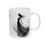 Personalized Print It Your Way Ceramic Mug | Coffee Lover Gift, Customizable Mug, Home Office Decor, Tea Cup, Unique Gift Idea