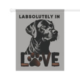 Dog Lover's Garden Banner, Outdoor Decor, Pet Accessories, Welcome Sign, Home & Garden, Animal Enthusiast Gift