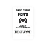 Gaming Mom Poster - Fun Wall Art for Gamers, Motivational Decor, Video Game Room, Mother's Day Gift, Unique Home Decor