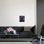 Abstract Motivational Wall Art Poster - Color Gradient Detail | Iron Phoenix GHG Customs