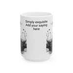 Personalized Print It Your Way Ceramic Mug | Coffee Lover Gift, Customizable Mug, Home Office Decor, Tea Cup, Unique Gift Idea