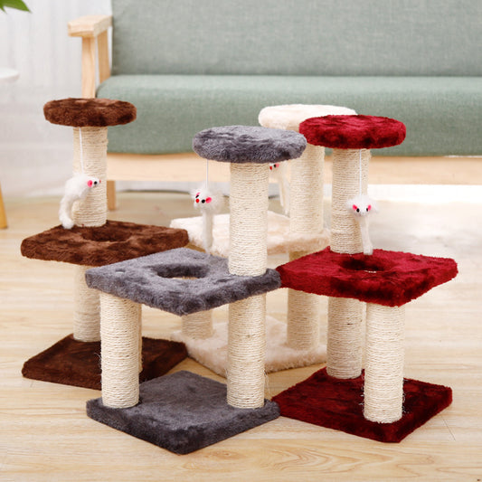 Small Cat Climbing Tree Frame