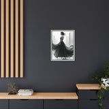 Stunning Framed Canvas Art - "BREATH TAKING" - Elegant Wall Decor, Modern Home Art, Gift for Her, Fashion Art Piece, Stylish Decor