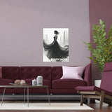 Elegant Silk Wall Poster, Breath Taking Art Piece for Home Decor, Stylish Interior Design, Gift for Art Lovers, Modern Aesthetic,