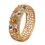 Bracelet Hollow Enamel Gold Plated Ornament