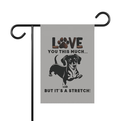 Dachshund Garden Banner | Dog Lover's Decor, Pet Memorial, Yard Sign, Outdoor Flag, Unique Home Gift