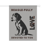 Beagle Garden Banner - Perfect for Dog Lovers, Pet Memorials, Family Home, Animal Lovers, Outdoor Decor