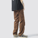 Multi Pocket Casual Vintage Loose Cargo Pants