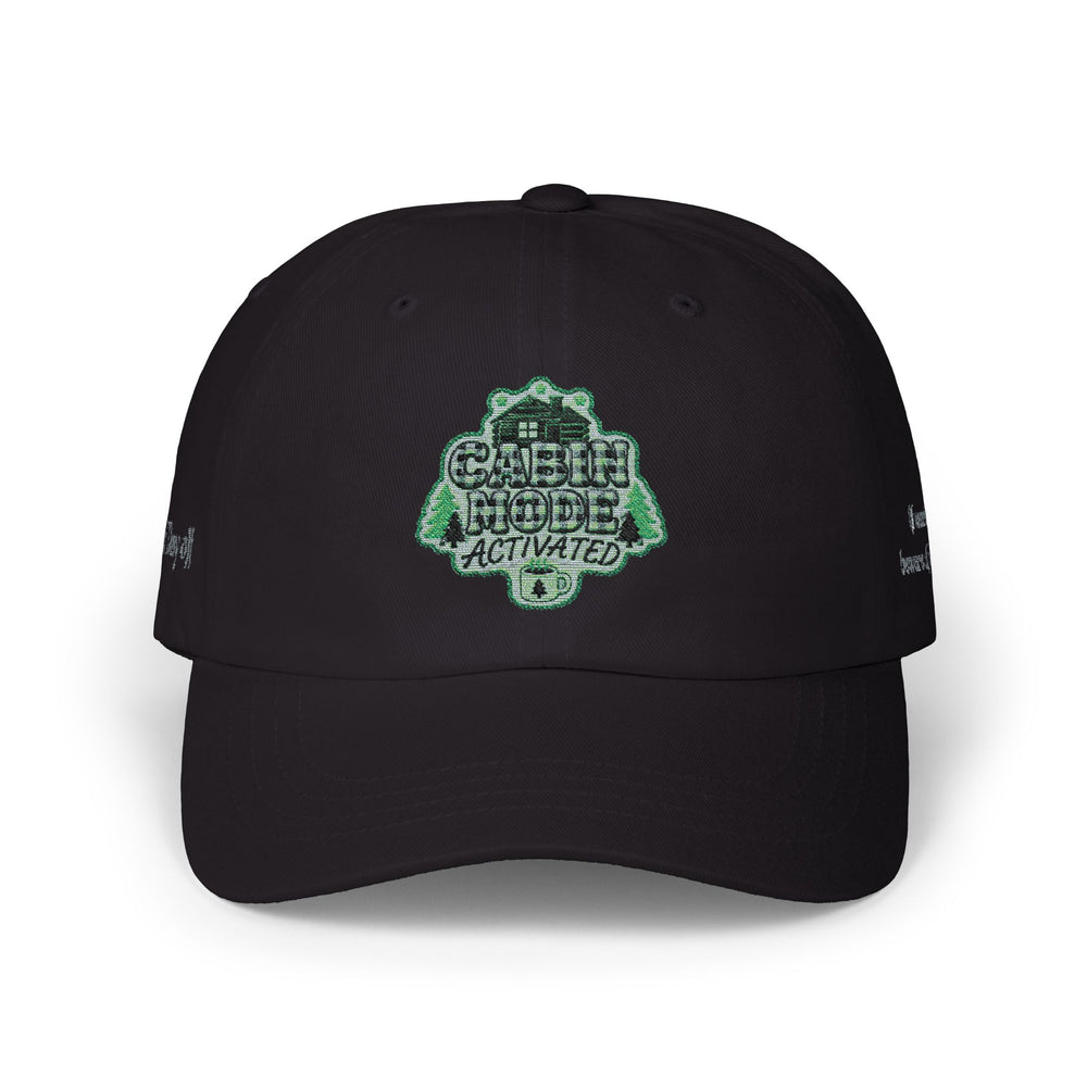 Cabin mode Activated Dad Cap | Embroidered Gardening Hat